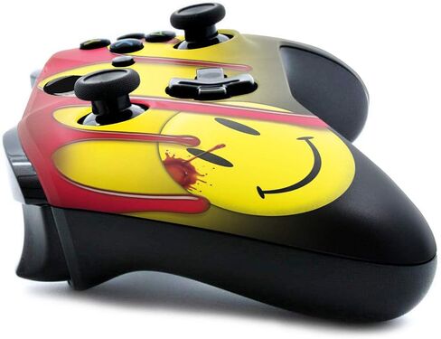 وحدة تحكم DreamController Watchmen Blooody Emoji Custom X-box اللاسلكية المتوافقة مع X-box One/X-box Series X/S مخصصة بفخر في الولايات المتحدة الأمريكية مع طباعة HYDRODIP دائمة (ليست مجرد بشرة) (MODDED) in Kuwait