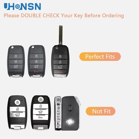 UHONSN for Nissan Key Fob Cover 4 Button Auto Start Soft TPU Smart Keyless Case Keys Protector Chain Cute Car Accessories Girly White in Saudi Arabia