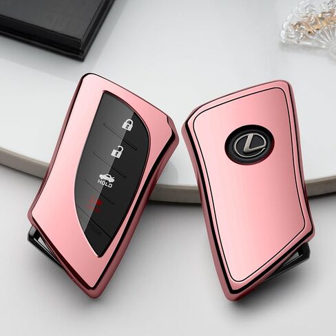 Lexus Key Fob Cover 2024 2023 Car Key Protector Case Holder ES250 ES300h ES350 GX550 LC500 LC500h LS500 LS500h LX600 NX250 NX350 NX350h NX450h+ RX350 RX350h RX450h+ RX500h Accessories in Saudi Arabia
