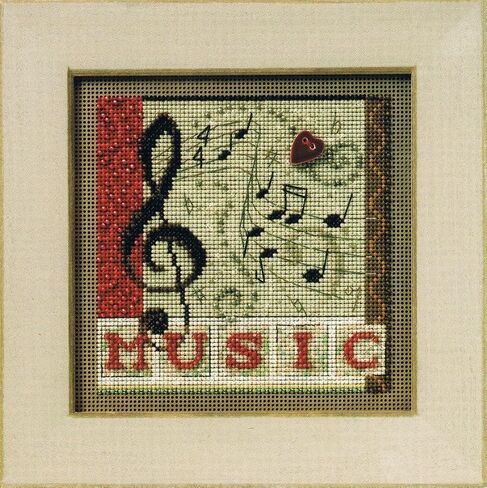 Mill Hill Beaded Cross Stitch - Melody - Buttons and Beads 2011 MH141201 in Saudi Arabia
