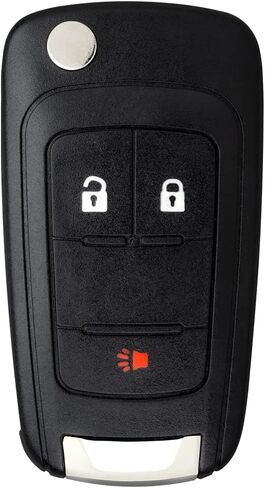 StandardAutoPart Car Keyless Entry Remote flip Key [ Shell CASE ] Compatible with Chevrolet Equinox Sonic Spark Trax GMC Terrain Buick Encore OHT01060512 (Shell Case) in Saudi Arabia