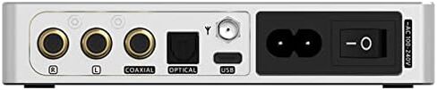S.M.S.L SU-6 DAC ES9038Q2M XMOS DSD PCM768kHz/32Bit Bluetooth 5.0 LDAC USB Decoder (Silver) in Kuwait