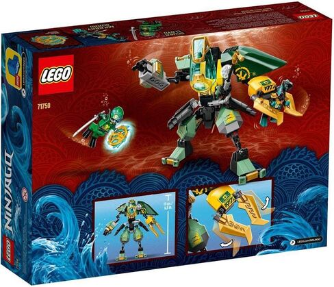 LEGO NINJAGO Lloyd’s Hydro Mech 71750 Building Kit, Underwater Playset with NINJAGO Lloyd and Mech; Role-Play Action for Boys and Girls Ages 7 and Up in Saudi Arabia