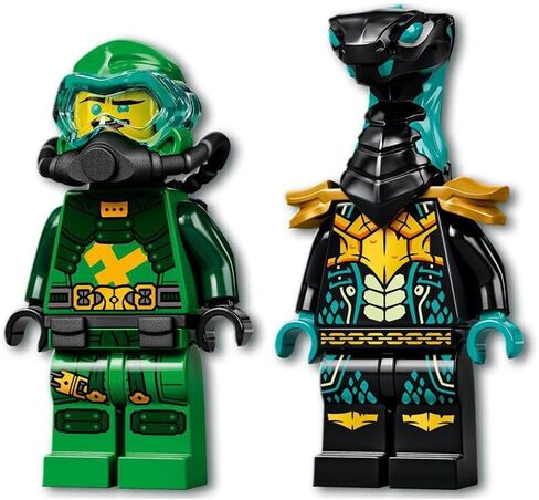 LEGO NINJAGO Lloyd’s Hydro Mech 71750 Building Kit, Underwater Playset with NINJAGO Lloyd and Mech; Role-Play Action for Boys and Girls Ages 7 and Up in Saudi Arabia