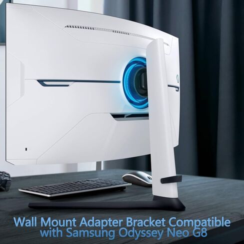دعامة محول تثبيت على الحائط متوافقة مع هاتف Samsung Odyssey Neo G8 S32BG850NC S32BG850NK S32BG854NC LS32BG850NNXGO LS32BG852NNXGO in Kuwait
