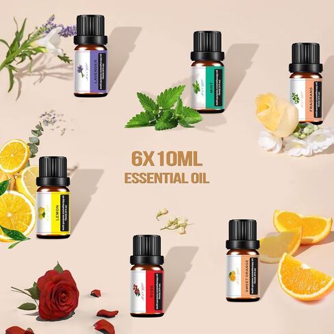 Aromatherapy Essential Oil Diffuser: Cool Mist Aroma Diffuser for Home - Colorful Light Create Ambience for Room in Kuwait