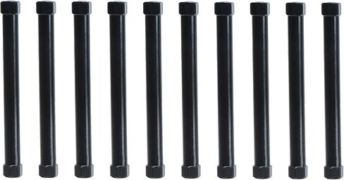 عمود فاصل YXQ M3x45mm سداسي من الألومنيوم برأس عريض لأجزاء DIY RC/FPV/CNC/طائرة بدون طيار متعددة المروحيات 10 قطع (أسود) in Kuwait