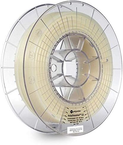 2.85mm(3mm) Break Away Support Material for PLA 2.85mm Filament, 750g - Polymaker PolySupport 3D Filament Support 3D Printer Filament Easy Support Removal, Print with 2.85mm Openning 3D Printers Only in Saudi Arabia