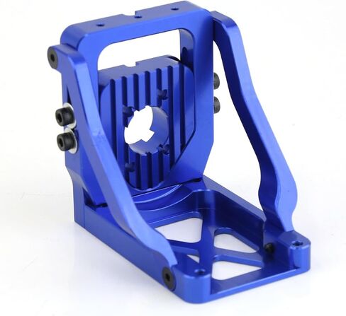 حامل المحرك الأمامي RC 7760 مناسب لـ TRAXXAS 1/5 X-Maxx 6S، X-Maxx 8S، 1/6 XRT 8S Monster Truck، جزء ترقيات محرك من سبائك الألومنيوم، سيارة التحكم عن بعد سريعة الإصدار (أسود) in Kuwait