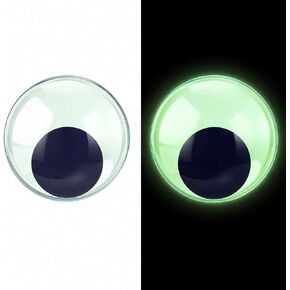 2 Pcs Giant Googly Eyes Self Adhesive Glow in The Dark Large Googly Eyes in Kuwait