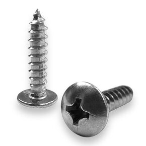 100 Qty #6 x 5/8" Truss Head 304 Stainless Phillips Head Wood Screws (BCP100) in Saudi Arabia