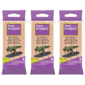 Sculpey Super Sculpturing Compound 1 lb. box, Beige in Kuwait
