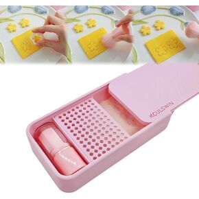 Cornstarch Tapper Box for Polymer Clay with Brush in Saudi Arabia