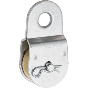 National Hardware N195-800 3213BC Fixed Single Pulley in Zinc plated,1-1/2" in Saudi Arabia