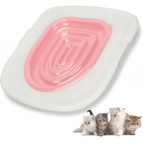 Cat Toilet Trainer Kit, Universal Cat Toilet Training Systems, Pink in Kuwait