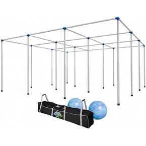 Sky Grid Pro 9 Square Game Giant Lawn Games – Impact Proof PVC Backyard - 5 Heights -Playground Adjustable Square Game System–Windproof and Waterproof–Easy Setup - Nine Square Outdoor Games in Kuwait