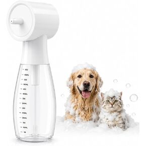 650ml Electric Dog Shampoo Dispenser, Rechargeable Foam Sprayer in Saudi Arabia