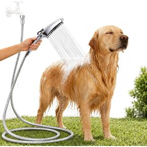 G-Promise 3 Mode Dog Wash Shower Attachment with Pause Mode for Outdoor Use in Saudi Arabia