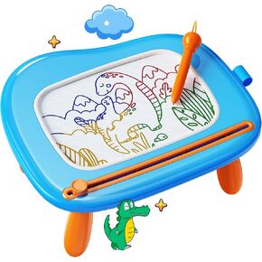 KOKODI Magnetic Drawing Board, Toddler Girl Toys for 1-2 Year Old, Large Doodle Board Pad Learning and Educational Toys for 1 2 3 Year Old Baby Kids Birthday Gifts(Pink) in Saudi Arabia