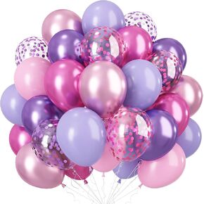 Dusty Pink Beige Balloons, 60Pcs Girls Women Pastel Birthday Party Balloons in Kuwait