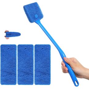 1 Set Fish Tank Scrubber & Aquarium Brush, 5-Sided Sponge Brushes in Kuwait