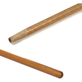CFS 4026100 Flo-Pac Hardwood Tapered Handle, 1-1/8" Diameter x 54" Length (Case of 12) in Saudi Arabia