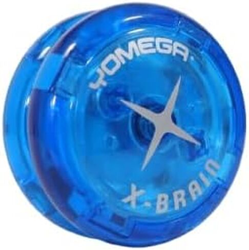 Yomega X-Brain yoyo - Professional Yoyo for Kids and Beginners, 4-Way Auto Return Yo Yo Best for String Tricks + Extra 2 Strings & 3 Month Warranty (Blue) in Saudi Arabia