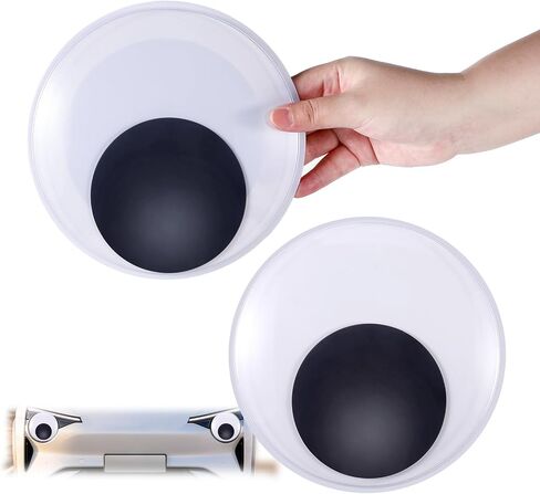 2pcs Large Googly Eyes Magnetic, 7in Giant Wiggle Eyes Plastic Googly Eyes in Kuwait