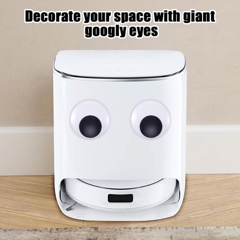 2pcs Large Googly Eyes Magnetic, 7in Giant Wiggle Eyes Plastic Googly Eyes in Kuwait