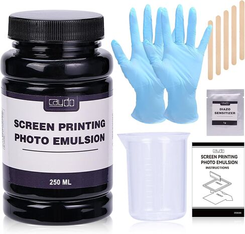 Caydo Screen Printing Photo Emulsion (8.5 oz), Diazo Sensitizer in Kuwait