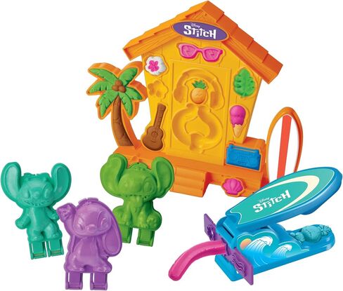 Stitch Softee Dough Making Kit, Stitch Figure Maker Using Softee Dough Modeling Compound, Stitch Arts and Crafts Toy for Girls and Boys 3 and Up in Kuwait