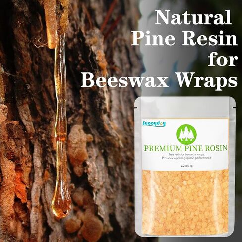 2.2 Pound Pine Resin Natural Pine Rosin Beeswax Wraps in Kuwait