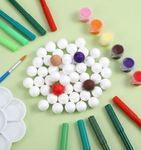 300 Pcs Small Styrofoam Balls, Styrofoam Balls for Crafts in Kuwait