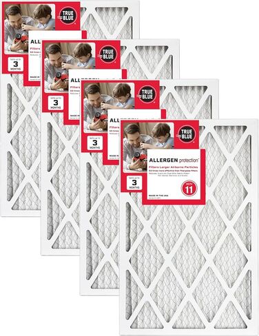 True Blue Allergen 14x25x1 Air Filter , MERV 11, 4-Pack in Kuwait