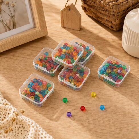 Bead Organizer Box, 31‑Pcs Small Plastic Storage Box, Mini Plastic in Kuwait