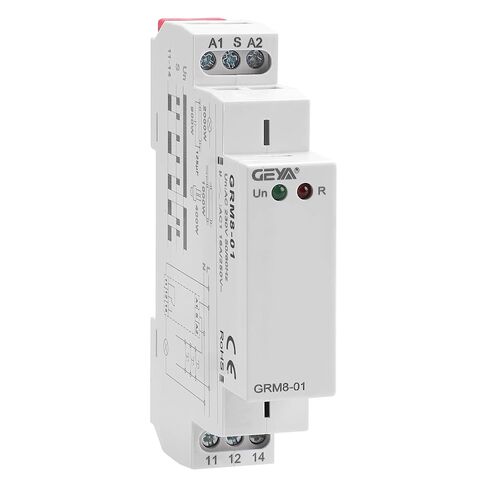 GAEYAELE Memory Relay Latching Relay Impulse Relay Electronic 2SPDT 16A Din Rail(GRM8-02,AC230) in Kuwait
