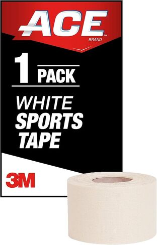 ACE-544991 Brand Sports Tape, 1.5 in. x 10 yds., White, 1 count in Kuwait