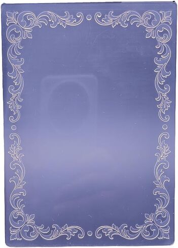 Plastic Embossing Folder A6 Size Roman Border Paper Crafts Plastic Textured Impressions for Card Making Scrapbooking in Kuwait