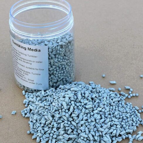 1/8" Stainless Steel Tumbling Media for Jewelers 2 LBS Mix Shapes Tumbling Media in Saudi Arabia