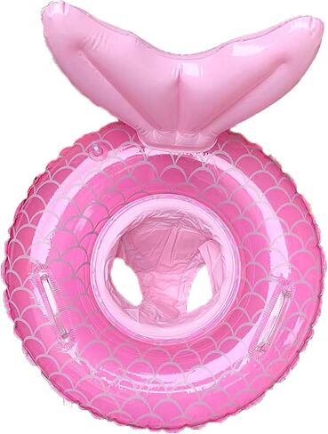 New Baby Swimming Pool Floats for Toddler Kids 8-48 Months Under 44lb, Inflatable Swim Ring Water Raft with Seat for Summer Beach Outdoor Children Infant Bath Toys in Kuwait