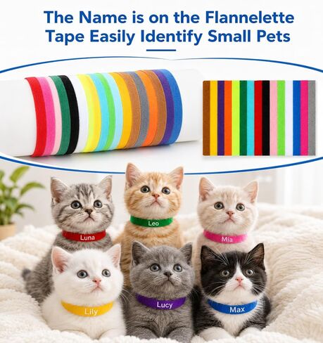 15Pcs New Born Puppy Collars for Litter, Whelping Collars for Puppy Kitten in Kuwait