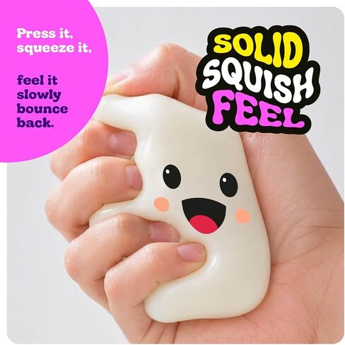 Mochi Cube - Glow in the Dark Big Stress Squishy Fidget Toy - Slow Rising in Kuwait