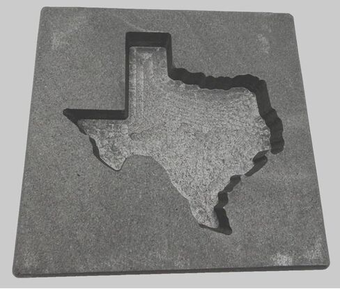 Graphite Ingot Mold for Casting 20 oz Gold Texas in Kuwait