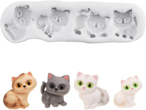 Fox Polymer Clay Mold Animal Fox Silicone Molds in Kuwait