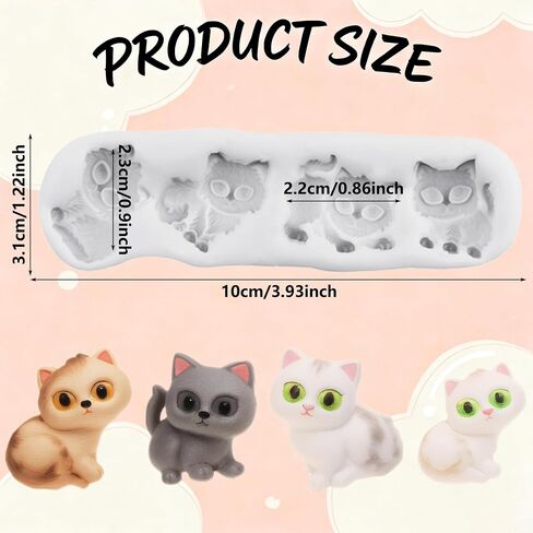 Fox Polymer Clay Mold Animal Fox Silicone Molds in Kuwait