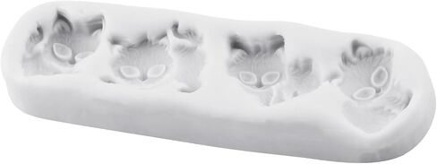 Fox Polymer Clay Mold Animal Fox Silicone Molds in Kuwait