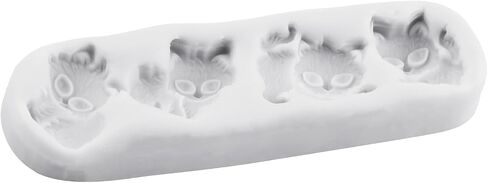 Fox Polymer Clay Mold Animal Fox Silicone Molds in Kuwait
