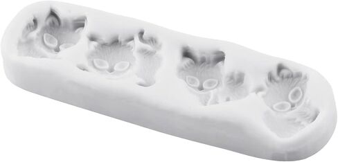 Fox Polymer Clay Mold Animal Fox Silicone Molds in Kuwait