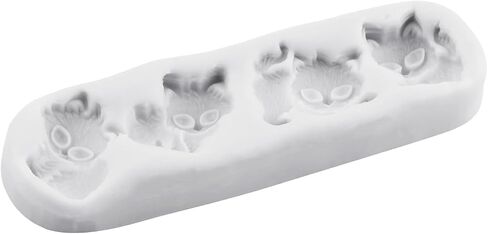 Fox Polymer Clay Mold Animal Fox Silicone Molds in Kuwait