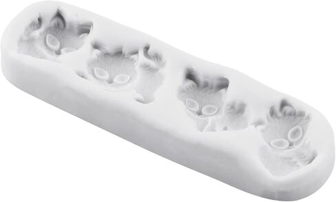 Fox Polymer Clay Mold Animal Fox Silicone Molds in Kuwait